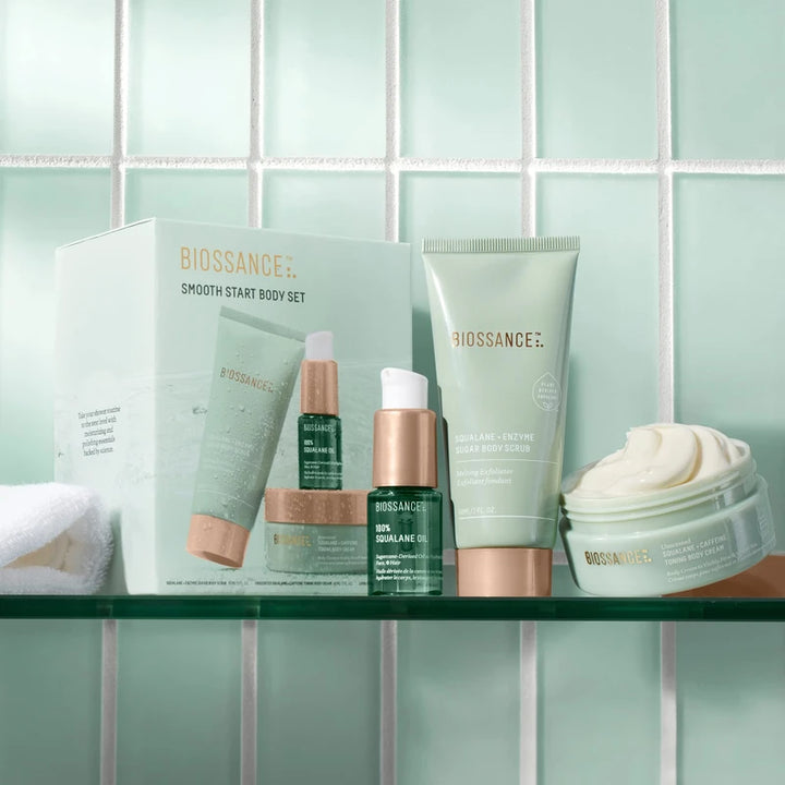 Biossance Smooth Start Body Set