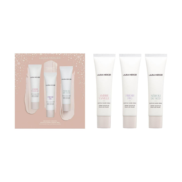 Laura Mercier Decadent Dreams Souffle Hand Cream Trio (Limited Edition) $68 Value