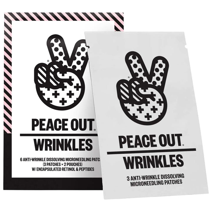 Peace Out Microneedling Anti-Wrinkle Retinol Patches - 6pk